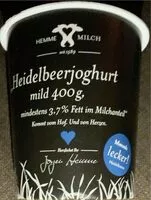 Mängden socker i Heidelbeerjoghurt