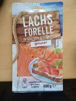 Mängden socker i Lachs forelle geräuchert