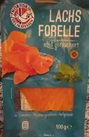 Mängden socker i Lachsforelle