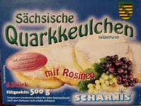 Mängden socker i Quarkkeulchen