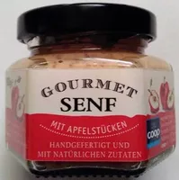 Mängden socker i Gourmet Senf mit Apfelstücken