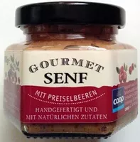 Mängden socker i Gourmet Senf mit Preiselbeeren