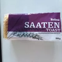 Mängden socker i Bioland Saaten Toast