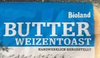 Mängden socker i Butterweizentoast