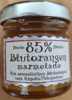 Mängden socker i Blutorangenmarmelade