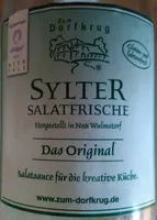 Mängden socker i Das Original Salatsauce