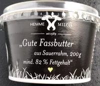 Mängden socker i Frische Fassbutter
