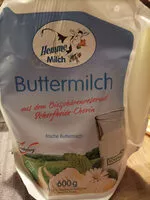 Mängden socker i Buttermilch