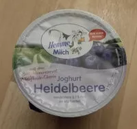 Mängden socker i Joghurt Heidelbeere
