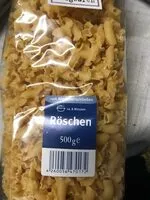 Mängden socker i Röschen Eiernudeln