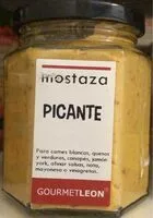 Mängden socker i Mostaza Picante