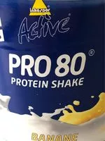 Mängden socker i Pro 80 protein shake