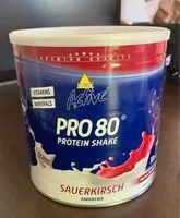 Mängden socker i Inkospor Active Pro 80, cerise