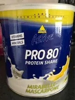 Mängden socker i Eiweißshake Active Pro 80, Mirabelle Mascarpone
