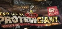Mängden socker i Protein Giant Dark Chocolate Zero Sugar , Protein. ..