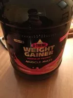 Mängden socker i X-TREME Weight Gainer
