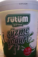 Mängden socker i Süzme yogurt