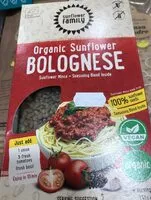 Mängden socker i Organic sunflower Bolognese
