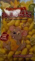 Mängden socker i Pufuletti
