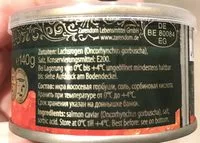 Mängden socker i Zarendom - Red Caviar In Can