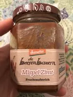 Mängden socker i MispelZimt Fruchtaufstrich