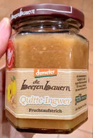 Mängden socker i Quitte-Ingwer Fruchtaufstrich