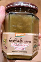 Mängden socker i Rhabarber-Vanille Fruchtaufstrich