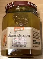 Mängden socker i Die beeren bauern - Pfirsich-maracuja