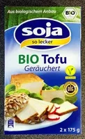 Mängden socker i Bio Tofu geräuchert