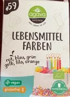 Mängden socker i Lebensmittelfarben
