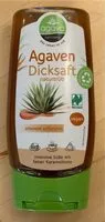 Mängden socker i Agaven Dicksaft naturtrüb