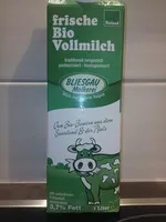 Mängden socker i Frische Bio Vollmilch