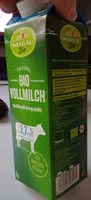 Mängden socker i Frische Bio Vollmilch