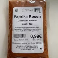 Mängden socker i Paprika