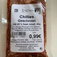 Mängden socker i Chillies geschrotet
