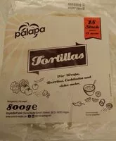 Mängden socker i Tortillas
