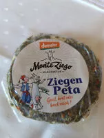 Mängden socker i Monte Ziego Ziegen Peta