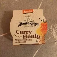 Mängden socker i Curry Honig Ziegenfrischkäse