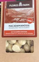 Mängden socker i Macadamianüsse