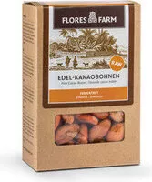 Mängden socker i Edel-kakaobohnen (raw)