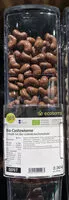 Mängden socker i Bio-Cashewkerne umhüllt mit Bio-Vollmilchschokolade