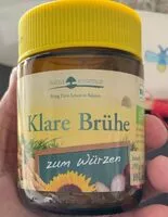 Mängden socker i Klare Brühe Organic Bio