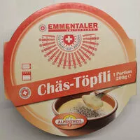 Mängden socker i Chäs-Töpfli Emmentaler