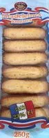 Mängden socker i Madeleines longues
