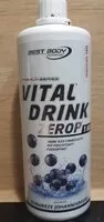 Mängden socker i Vital Drink Zerop
