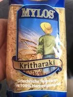 Mängden socker i Kritharaki (Nudeln)