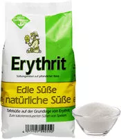 Mängden socker i Erythrit