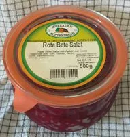 Mängden socker i Rote Bete Salat