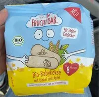 Mängden socker i Bio-babykekse mit Dinkel und Apfel