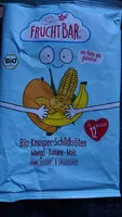 Mängden socker i Frucht Bar Knusper-schildkröten Mango Banane Mais